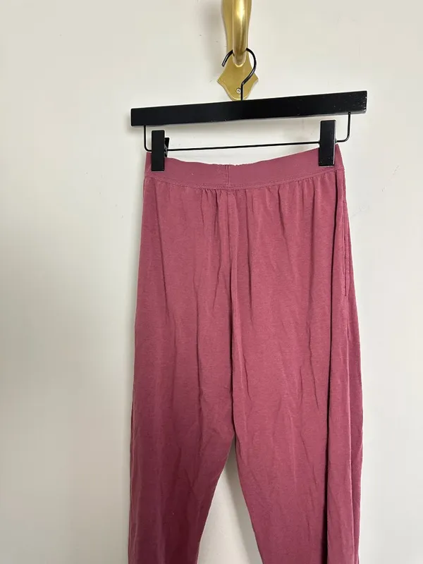 SKIMS Boyfriend Loose Pant in Oxblood Size X-Small - Image 7