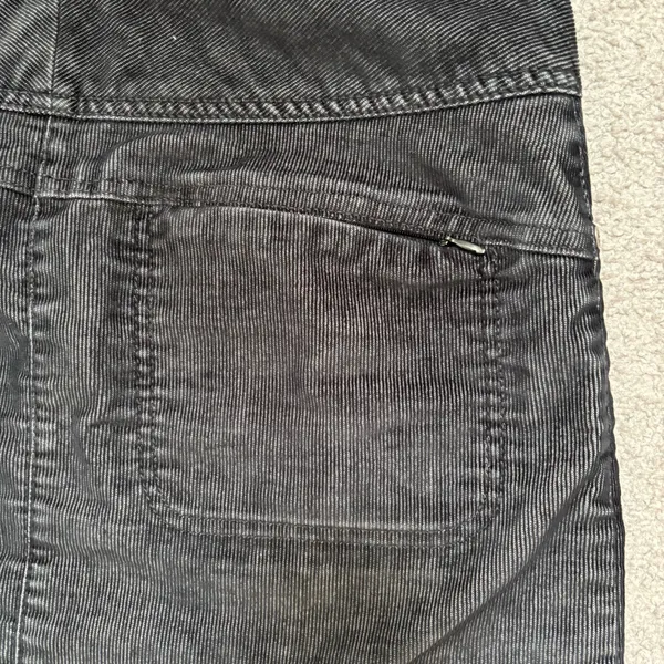Athleta Dark Gray Vintage Ridge Corduroy Mini Skirt - Image 6