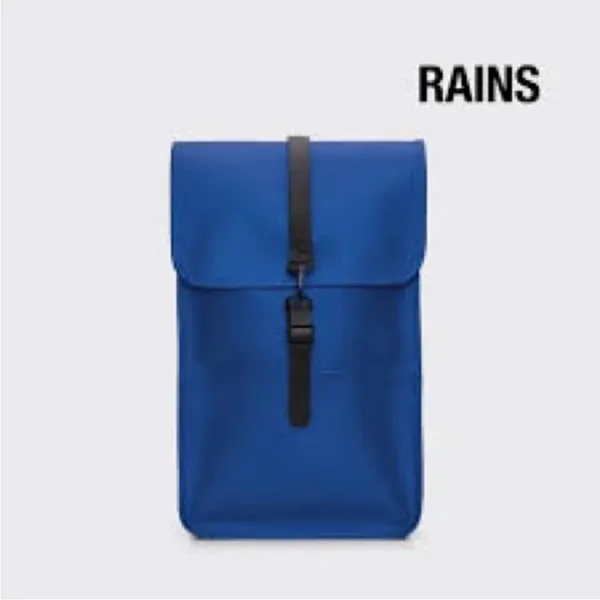 RAINS Waterproof Blue Backpack - Image 3