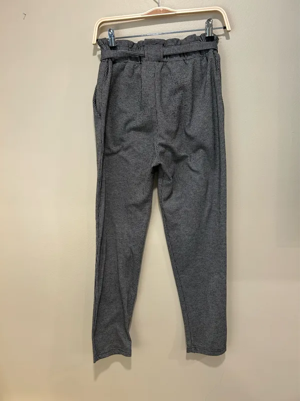 Paperbag pants (S) Black - Image 6