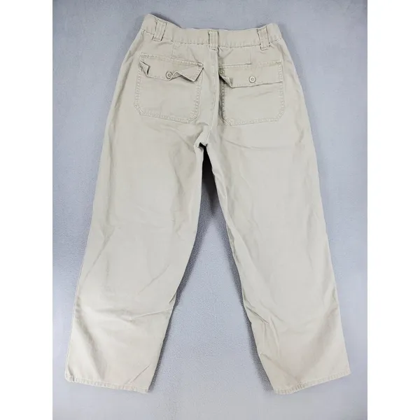 American Eagle Outfitters Cargo Khakis Womens Size 6 Beige‎ Cotton Pants - Image 6