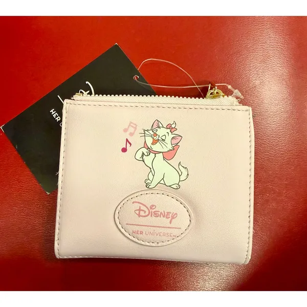 Disney Her Universe The Aristocats Marie Flap wallet card zipper coin holder - Image 5