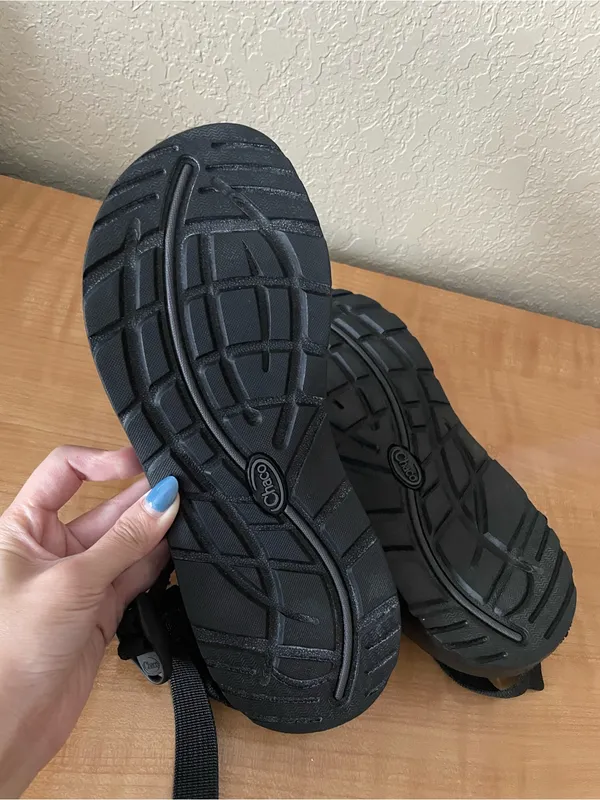 Women’s Chaco ZX Dual Adjustable Straps Classic Sandal Size 9 Black No Slip - Image 9