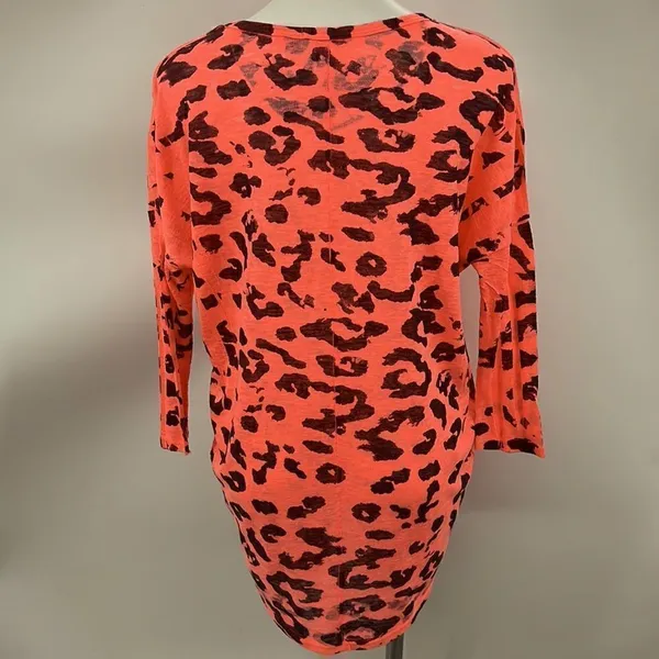 Silvergate animal print hi lo top Orange Size L - Image 4