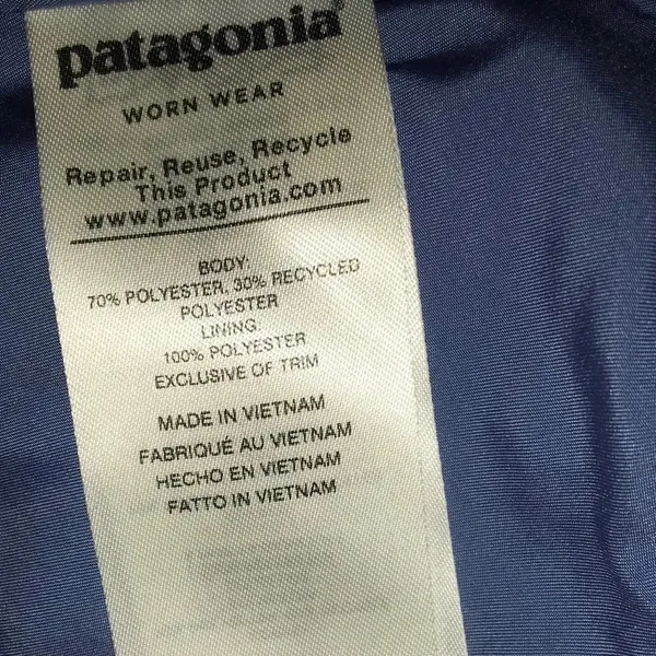 Patagonia Women's Size Small Los Gatos Fleece Teddy Blue Vest v6x - Image 7