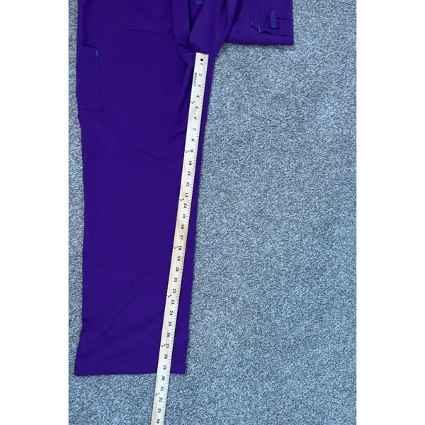 Carhartt Force Women Eggplant Medical Scrub Pants Cargo Nurse Sz Medium - Image 5
