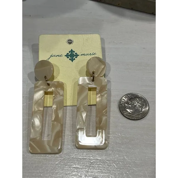 NEW! Geometric‎ dangling earrings - Image 3