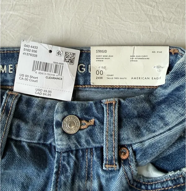 Curvy Mom Jeans American Eagle - Image 3