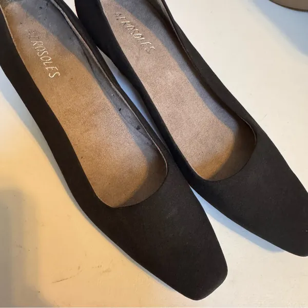 AEROSOLES Dimensions Black Kitten Heel Pumps Women’s 8.5 Comfort Career - Image 2