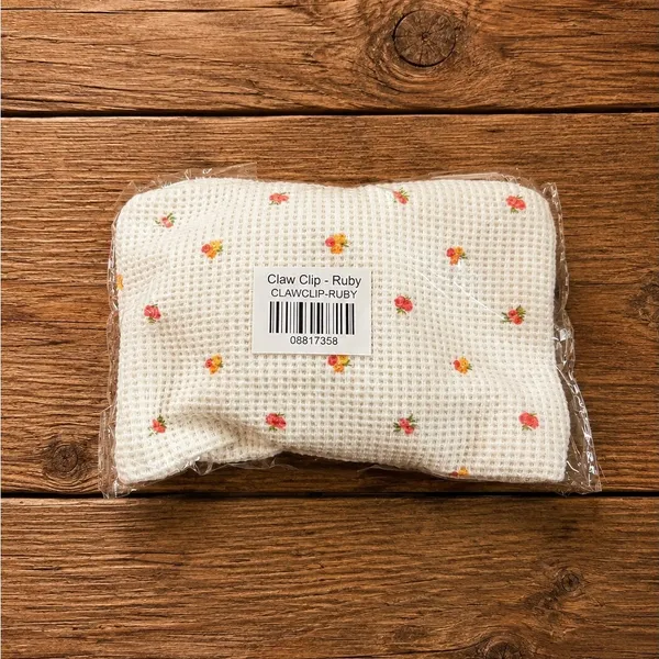 Parke Maggie & Emma Edit Claw Clip in Ruby - NWT - Image 3