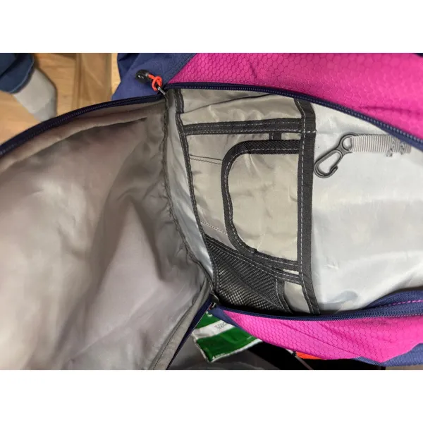 High‎ Sierra Suspension Strap System Backpack Pink Navy Blue School Travel Bag - Image 10
