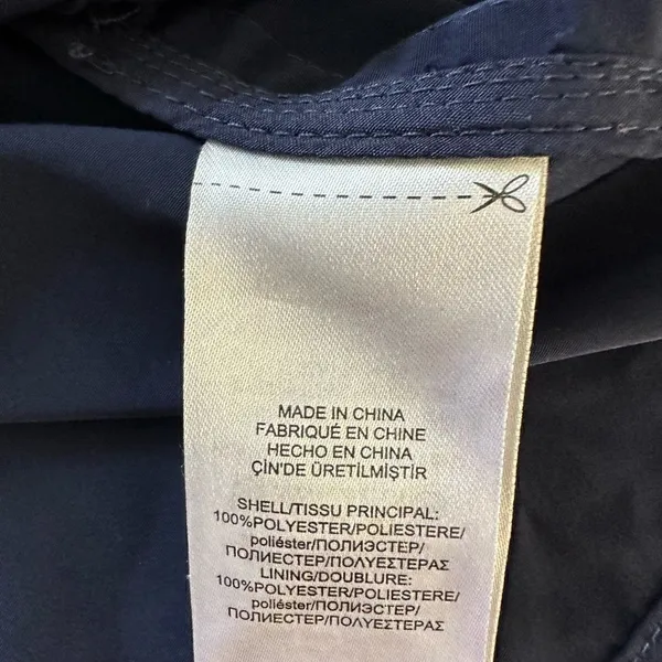 LAUREN RALPH LAUREN Women's Drawstring Waist Button Up Jacket Top TEDO sz S - Image 8