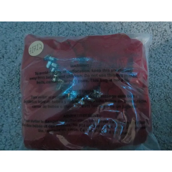 RSVP‎ by Talbots Sweater Large Red Jeweled Ruffle Neck Holiday Cashmere Blend - Image 8