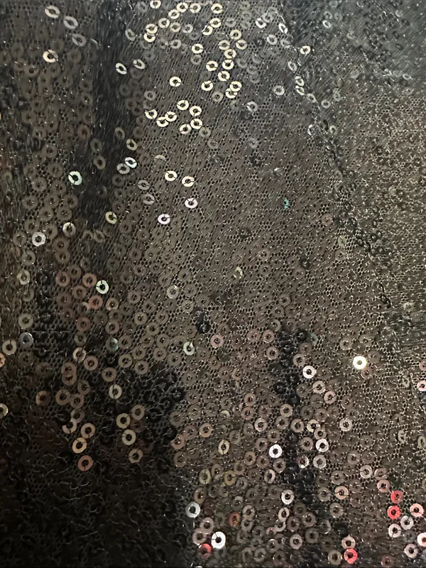 GRACE KARIN Black Sequin Fit & Flare Cocktail Dress Size L - Image 11