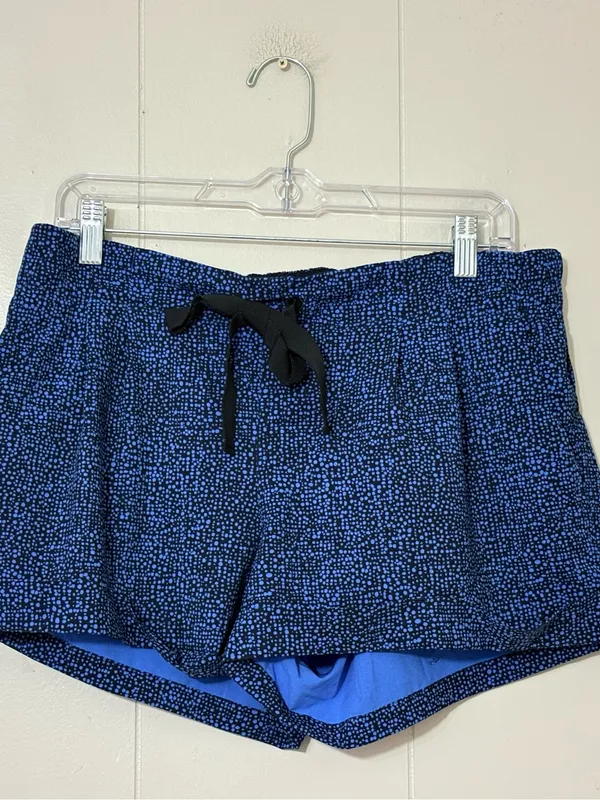 Lululemon Spring Break Away 3” Shorts Bubbles Pipe Dream Blue Black 12 - Image 3