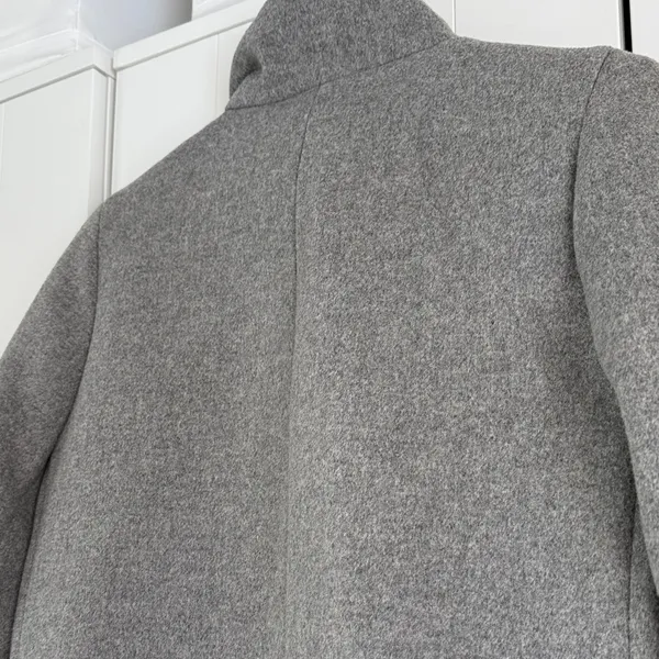 JCrew Charcoal Pea Coat - Image 7