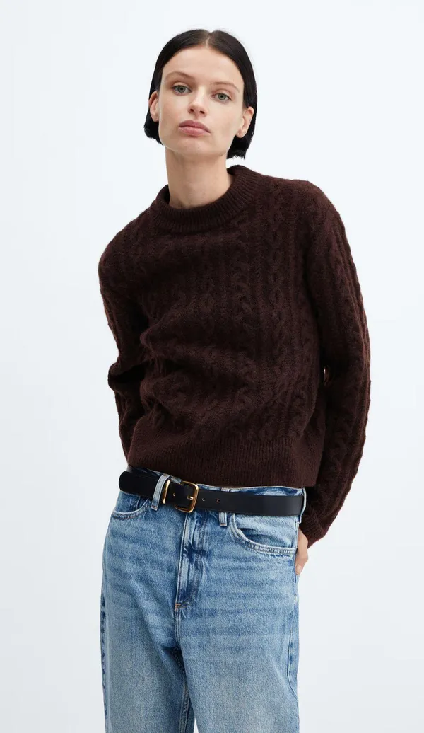 Mango Brown sweater - Image 2
