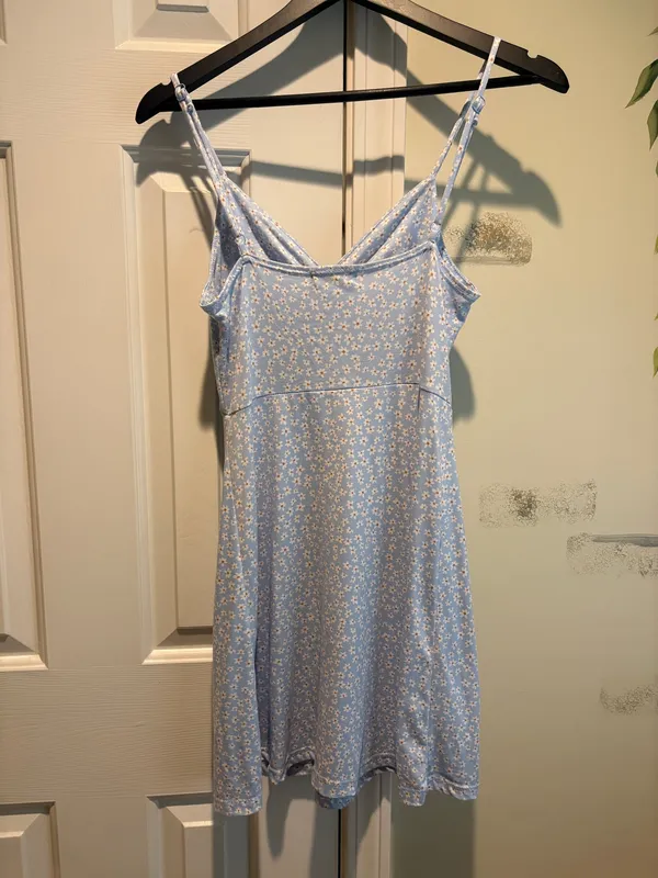 Altar'd State Dress Floral Mini Blue - Image 2