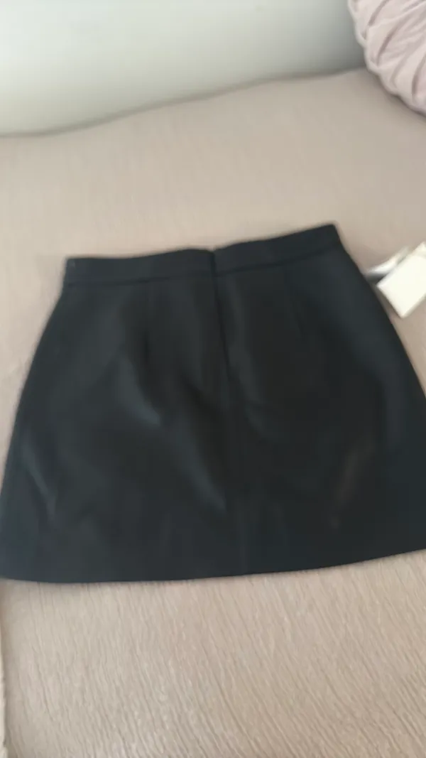 Aritzia Wilfred Leather Skirt Mini - Image 5