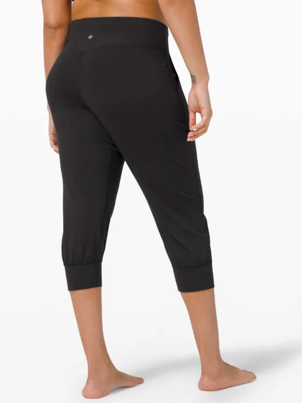 Lululemon Align‎ Black High Rise Crop Jogger Pants 6 - Image 2