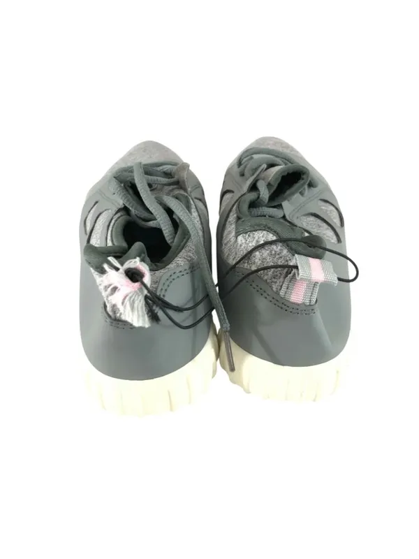 Sole Mates Womens Sneakers Athletic Fabric Lace Up Heathered Gray Size 6 - Image 3