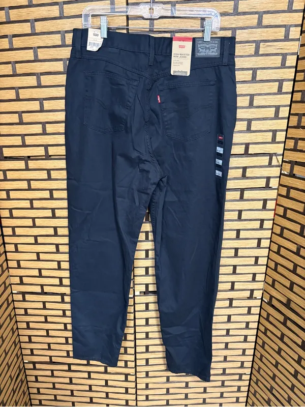 Levi’s black high waisted mom jeans size 33 - Image 2