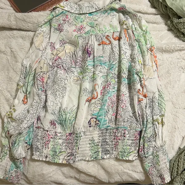 Anthropologie Maeve Rosa Blouse - Image 7