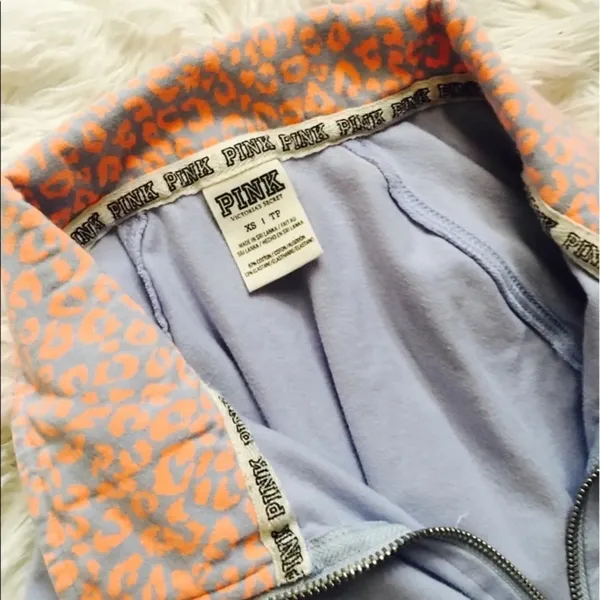 Vs Pink Lilac Quarter Zip Pullover - Image 4