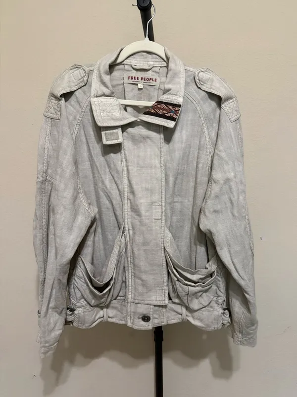 Free People Jayden Safari Jacket - Image 4