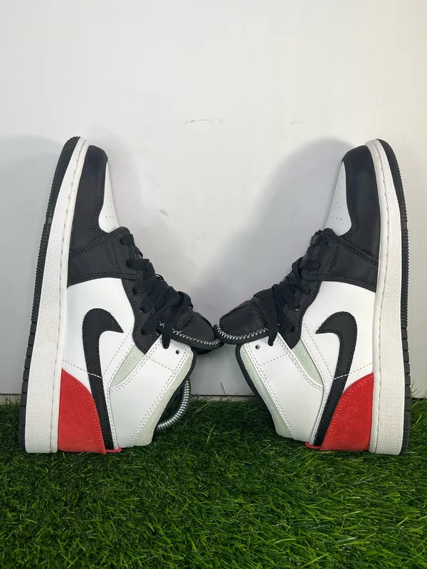 Nike Jordan Air Jordan 1 Mid Chile Red White Black GS Youth Size 4.5Y /Women size 6 BQ6931-100 - Image 6
