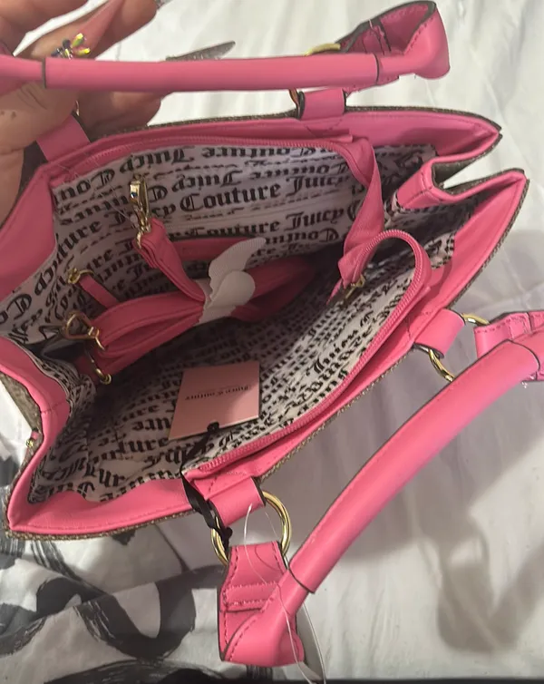 Juicy Couture pink tote bag - Image 2
