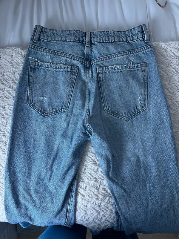 Garage Blue Straight Jeans - Image 2