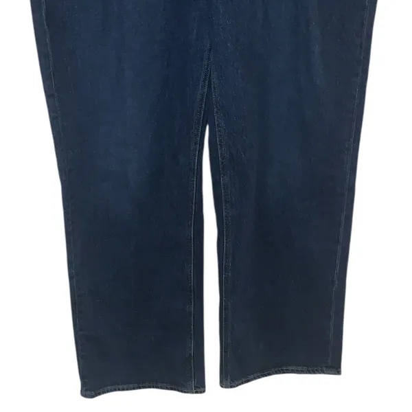 Old Navy Extra High Rise Sky Hi Wide Leg Blue Jeans Woman’s 18 - Image 3
