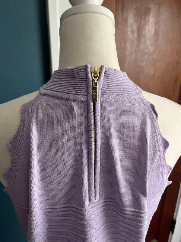 Nordstrom NWOT Lavender Fit and Flare Dress - Image 5