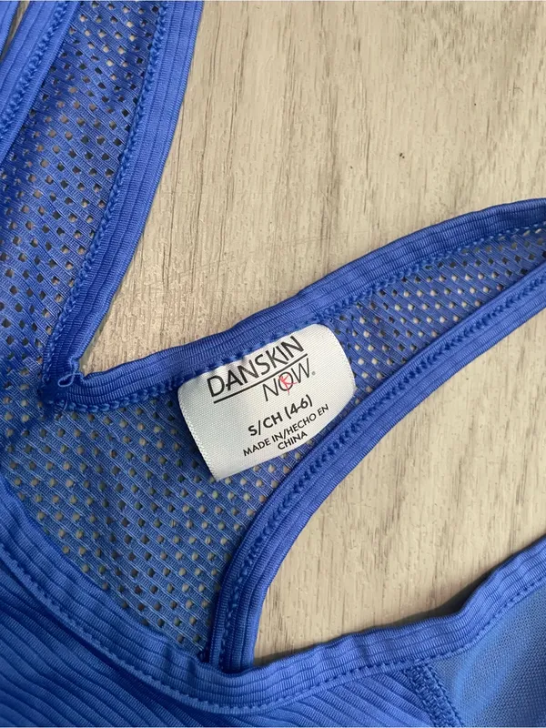 Danskin Royal Blue Racerback Athletic Tank - Image 2
