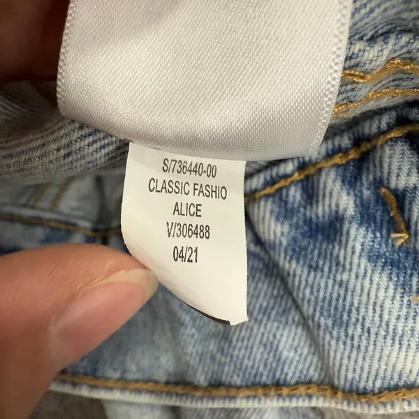 Old Navy Classic Ripped Non-Stretch Denim Jean Jacket 736440 Women's - Image 6