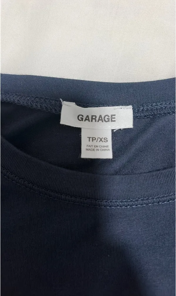 navy blue garage top - Image 2