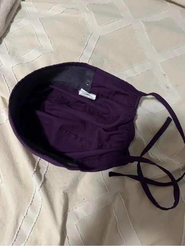 Purple Women’s Scrub Cap - Image 4