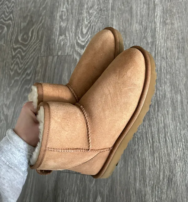 Brown Mini Boots 6 - Image 13