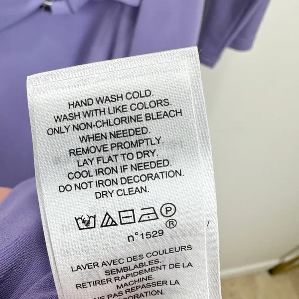 Lauren Ralph Lauren Jersey 3/4 Sleeve Dress Draped Knee Length Purple US 6 NWT - Image 9