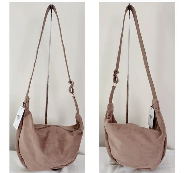 Princess Polly taupe faux suede crossbody - Image 7