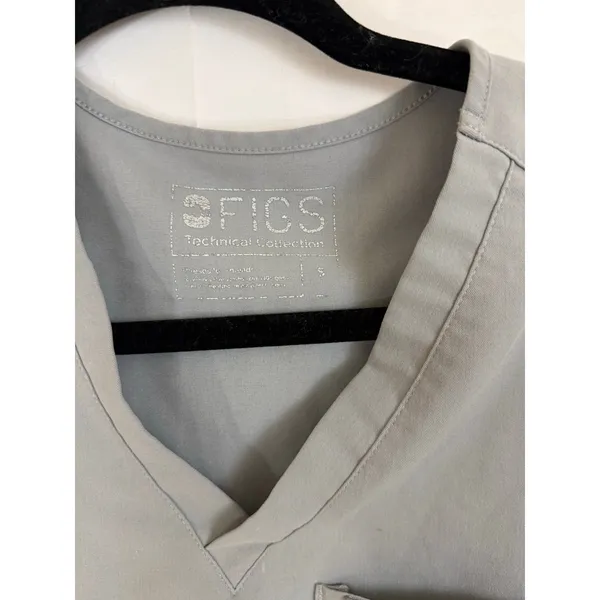 Figs light grey S scrub set - Image 12