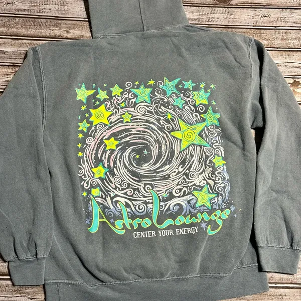 Urban Outfitters Gray Graphic Hoodie - Image 4