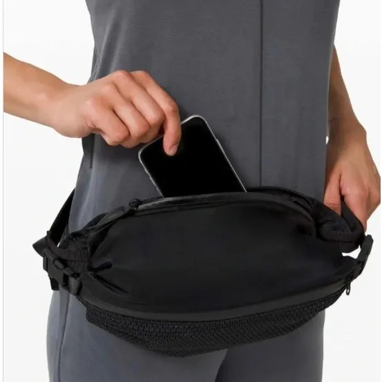 Lululemon All Hours Belt‎ Bag Crossbody Fanny Backpack 4.5L Black Color - Image 4
