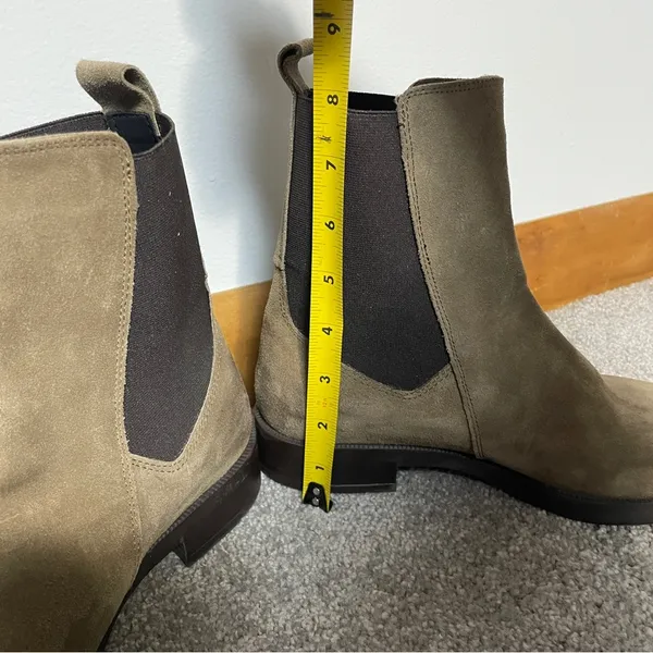 Emanuele Crasto‎ Tan/taupe Chelsea Boots Women’s size EU 39/US 8-8.5 - Image 8
