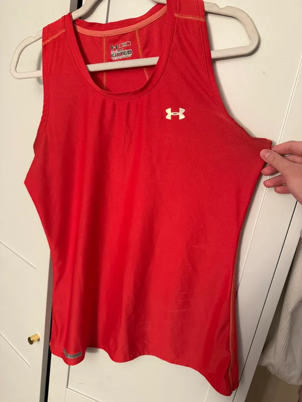 Under Armour Salmon Red Workout Tank Top - Image 2