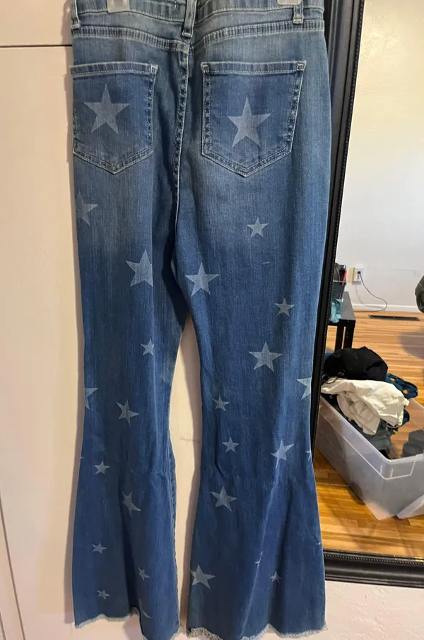 Nasty Gal Star Flare Jeans - Image 2