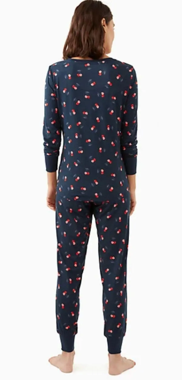 NWT henley cherry jogger set size M - Image 2