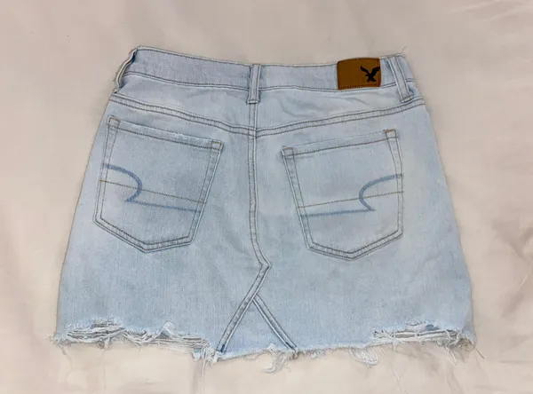 American Eagle Outfitters Light Denim Skirt - Image 2
