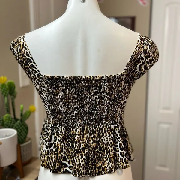 Cheetah top Brown - Image 5